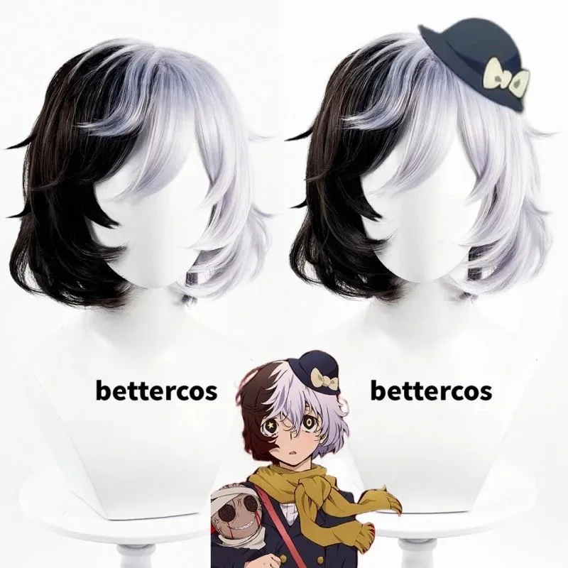 2025 yiyi Bungo Stray Dogs Yumeno Kyusaku dazai osamu Anime Cosplay trajes mochila bufanda sombrero peluca conjunto fiesta de halloween ani