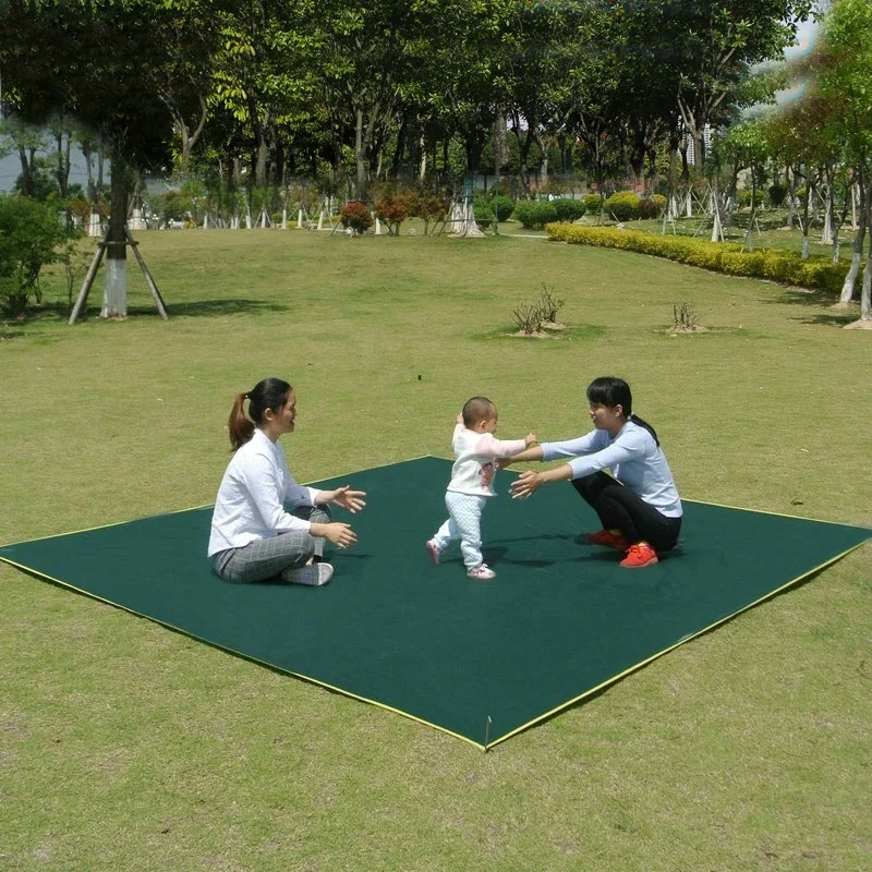 450*300cm Large Size Ground Sheet 150D Oxford Tent Floor Mat Waterproof Multi-function Wear-resistand Outdoor Camping Picnic