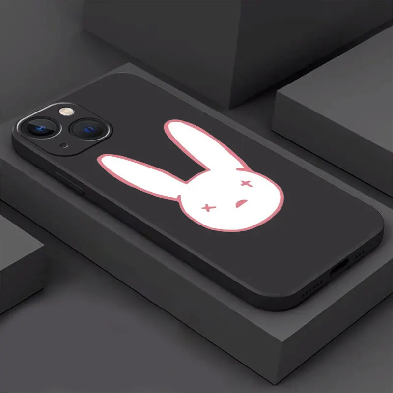 Bad Bunny X100pre Case For Apple iPhone 15 14 11 13 12 Pro 7 X XR XS Max 6 8 Plus SE 2022 15Plus Soft Phone Coque