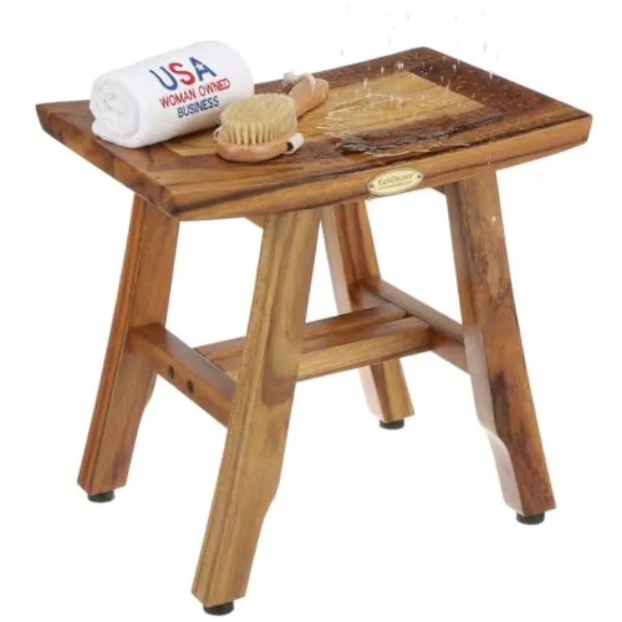 

Скамейка для душа из массива тика, 14 мест, водостойкая, с регулируемыми ножками, отделка под тик, для использования в помещении и на улице