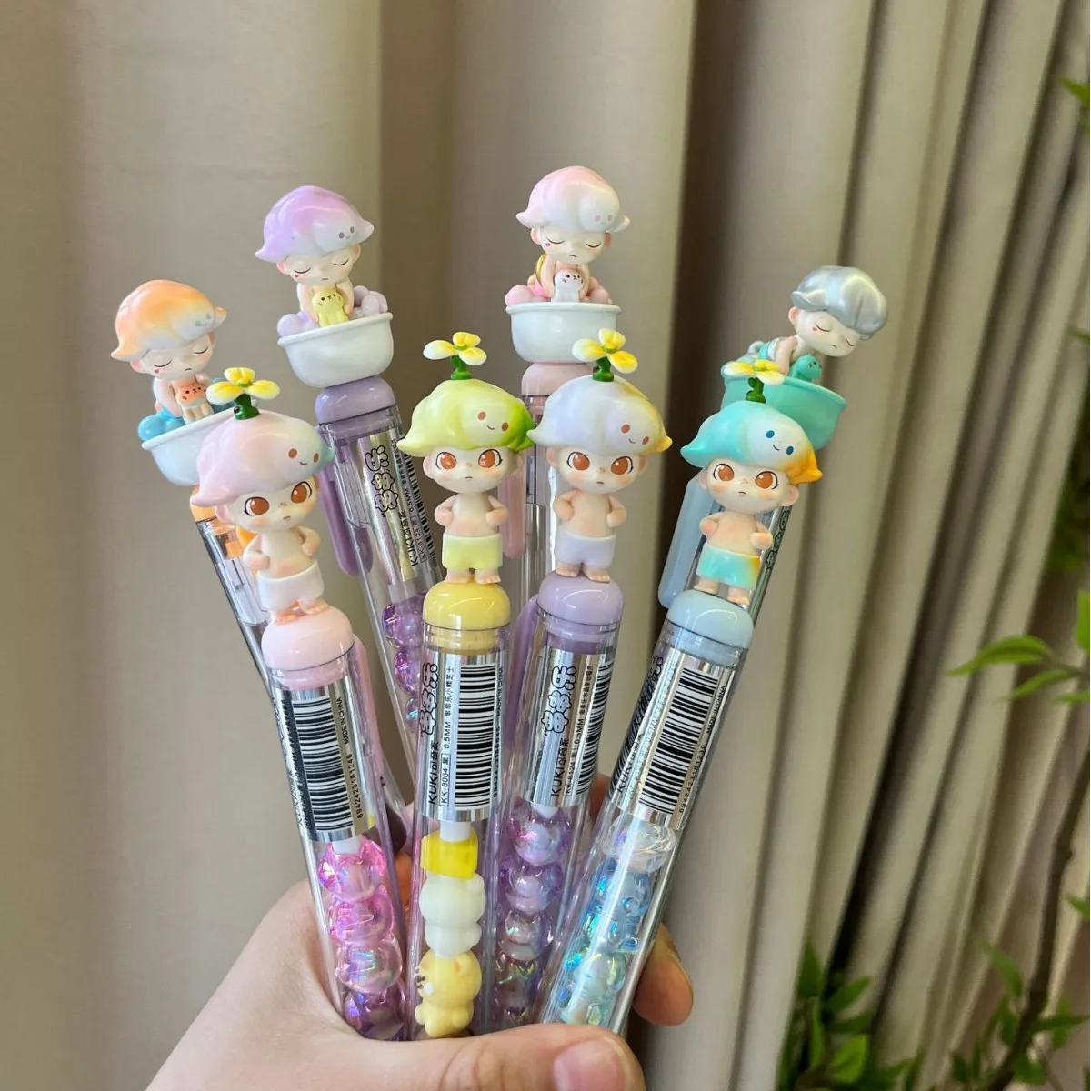 

1PCSFloret series adorable grain change baby neutral pen string music creative diy interesting pen lovely learning