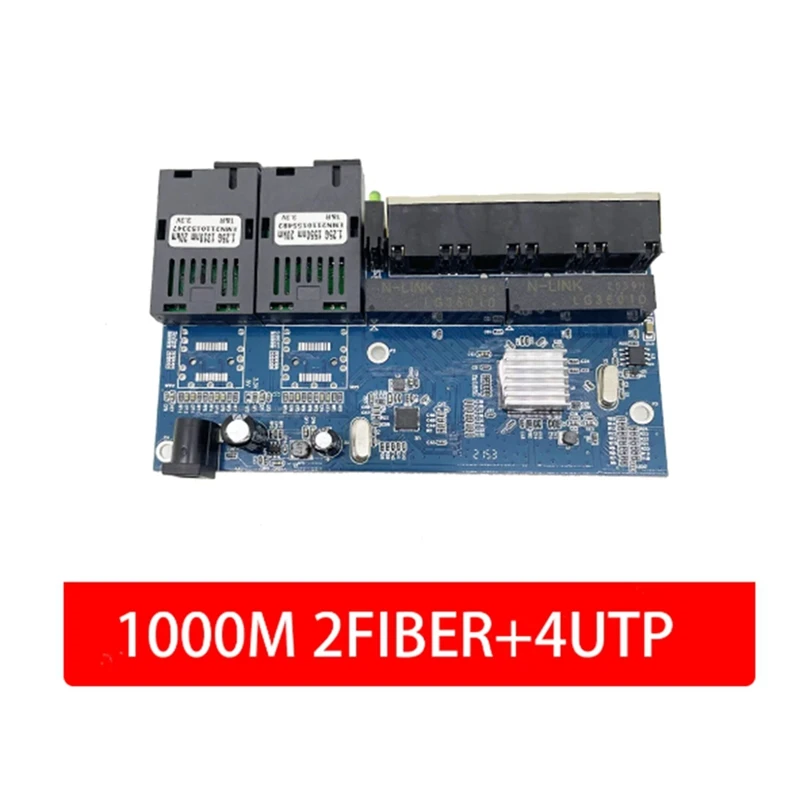 Conversor Of Optical Fiber Media Converter SC Konverter Fiber Optik Optical Converter Optical Transceiver Fibre Easy To Use