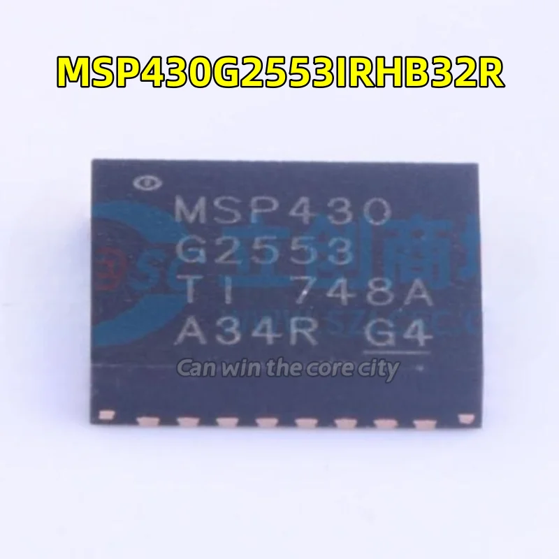 50 PCS / LOT new MSP430G2553 MSP430G2553IRHB32R QFN-32 16-bit hybrid signal microcontroller