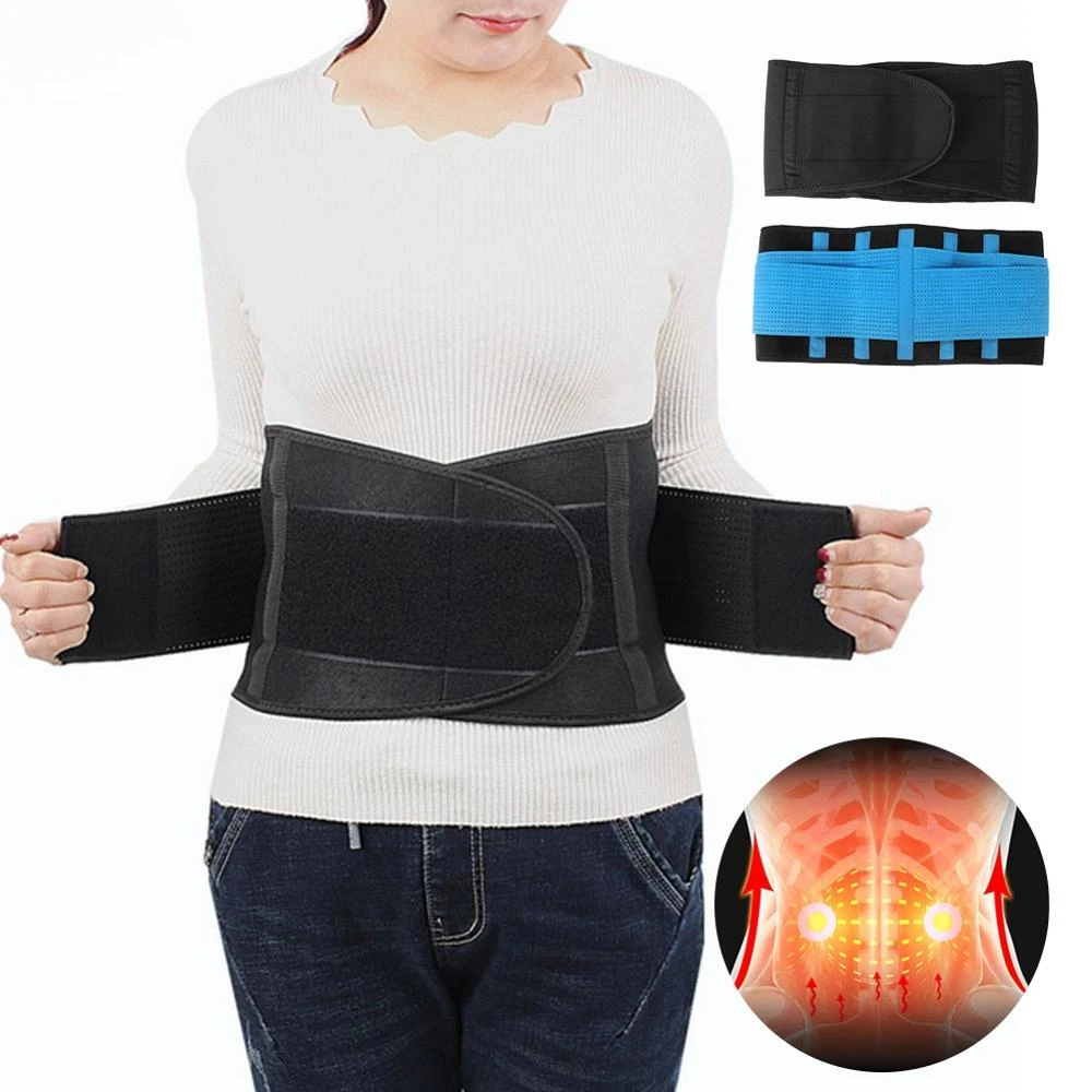 New Elastic Belt Exercise Fitness Adjustable Anti-skid Portable Relief Waist Back Pain Woman Posture Deportment Corrective Waist