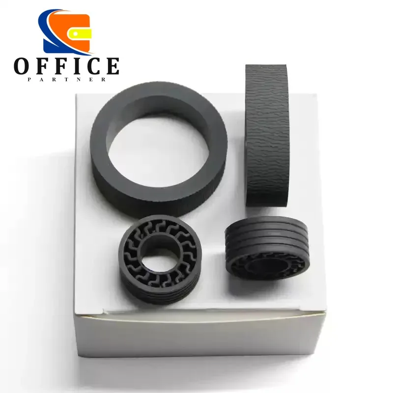

1SET Scanner Paper Roller Rubber Compatible For Epson ES580W DS530II 535II 570WII 570W Printer Copier Parts