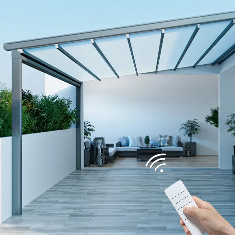 

Наружные наружные дворы, терраса, всплывающие складные алюминиевые металлические водонепроницаемые навесы 6X3, беседка, беседка, палатка, навес, солнечная комната