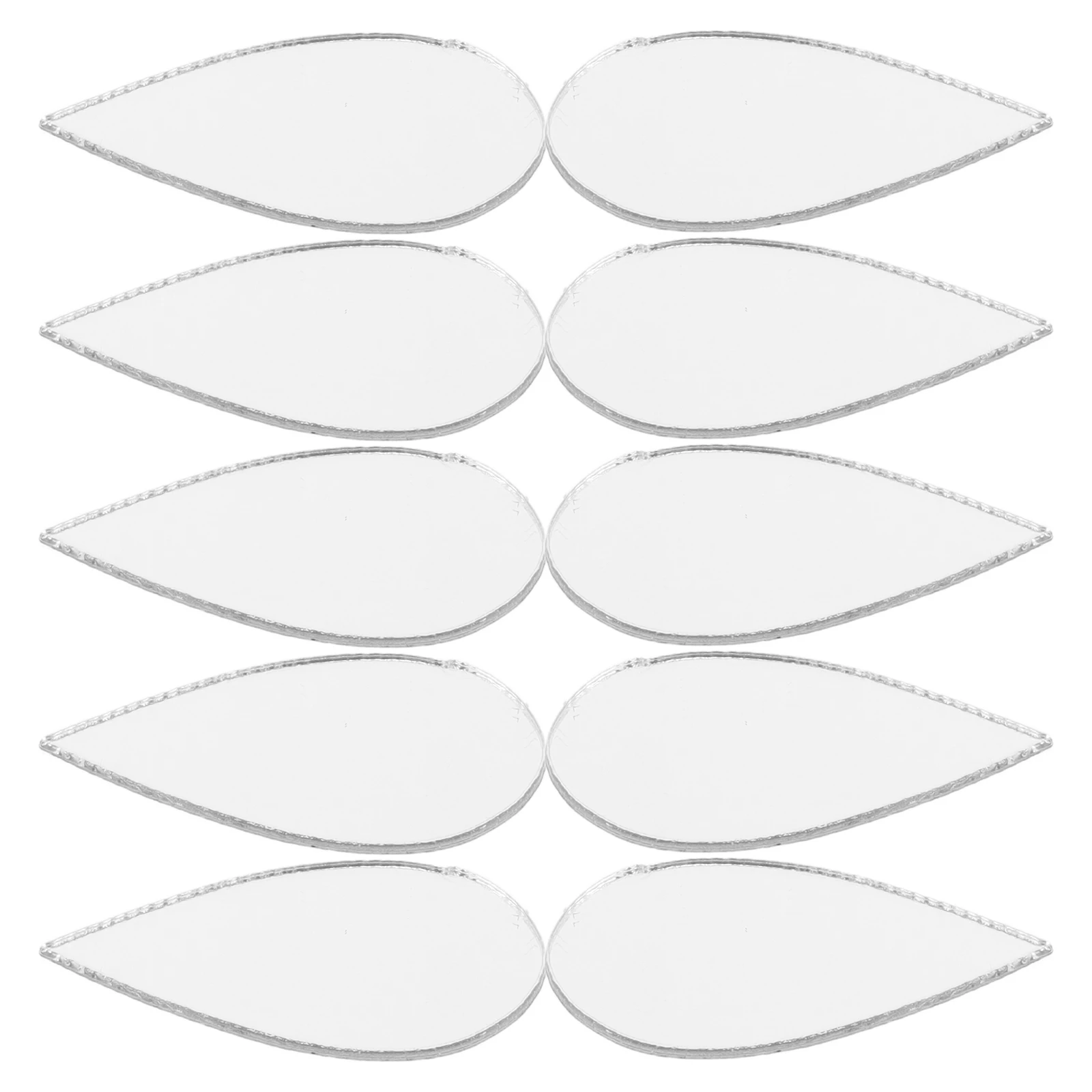 

Cartoon Raindrops Wall Sticker 3 Bags Mini Mirrors Nordic Mosaic Tiles Bedroom Decor Acrylic Tear Drop Self Adhesive Kids Room