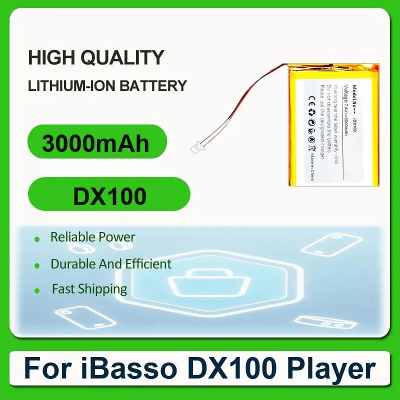 Battery For Ibasso Dx220 Player DX100 DX150 Dx200 DX240 DX170
