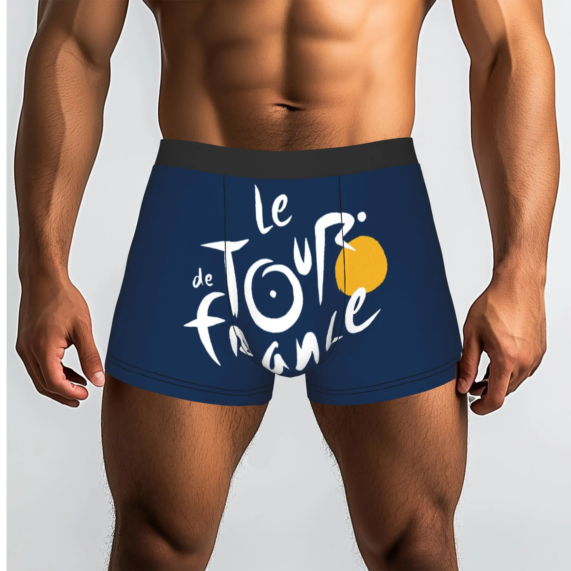 Customized Le Tour The France Boxer Shorts For Men 3D Print French Bicycle  Underwear Panties Briefs Stretch Underpants