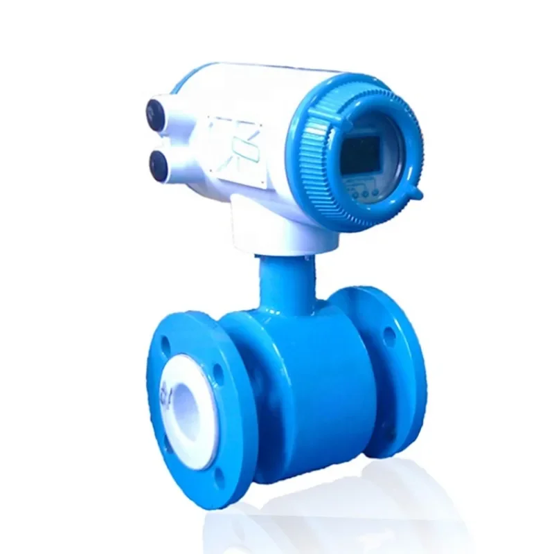 

River milk micro electromagnetic flowmeter sensor liquid control magnetic digital water flow meter