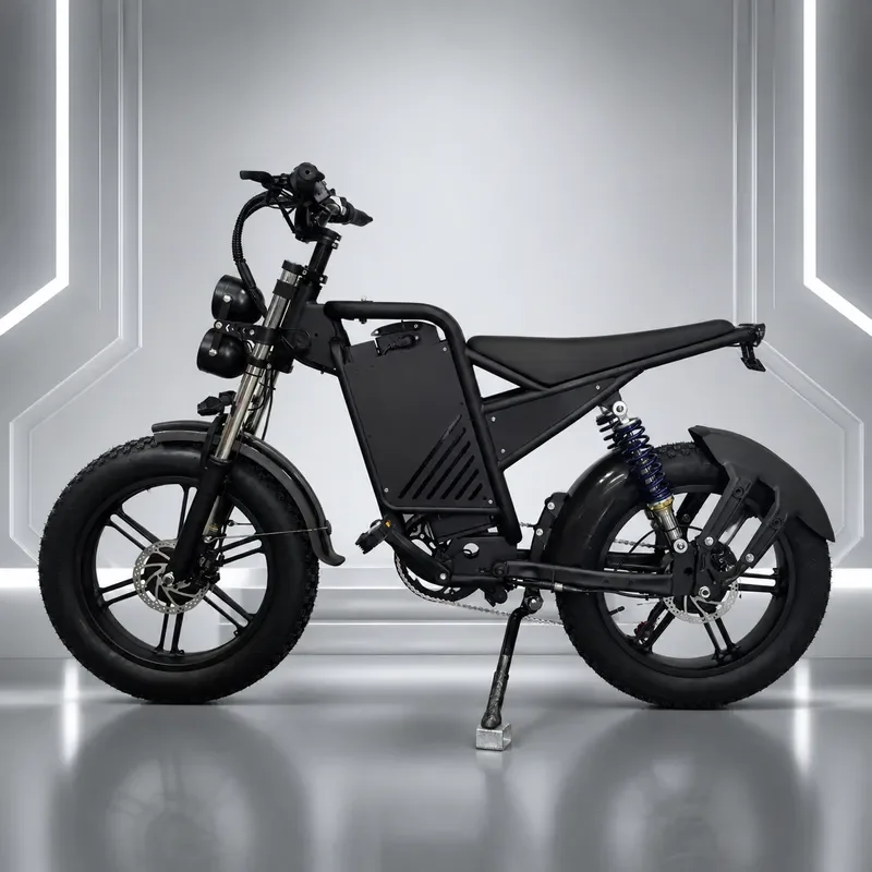 K15 Electric Bicycle Dual Motor E-Bike Booster Dual Shock Absorption Dual Drive Motor Electric Vehicle
