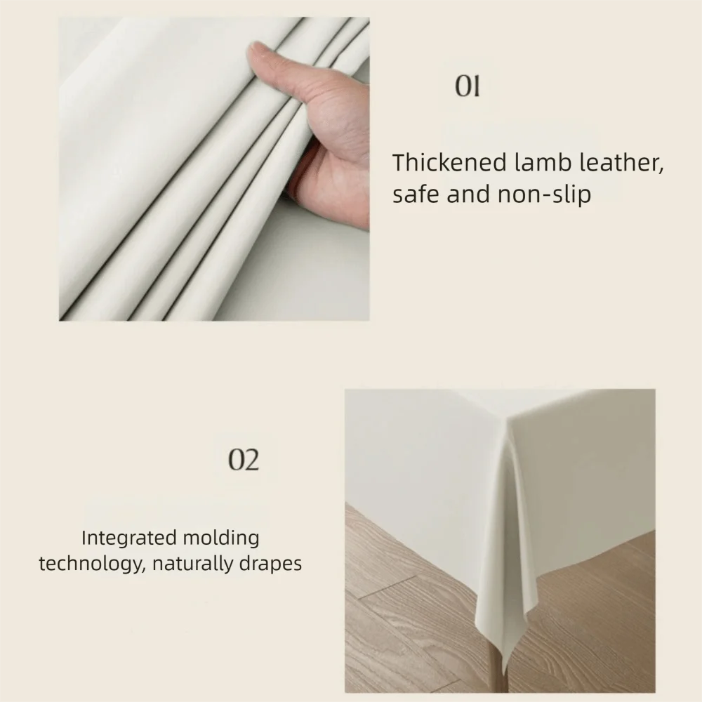 

Противоскользящая водонепроницаемая скатерть из ПВХ, многоразовая маслостойкая крышка для обеденного стола, защита от пятен, защита для стола, кухня