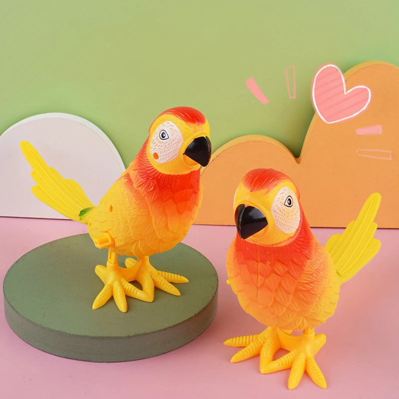 

1Pcs Funny Clockwork Parrot Animal Clockwork Toys Kid Clockwork Toys Classic Toys Vintage Clockwork Toys Kids Toys Birthday Gift