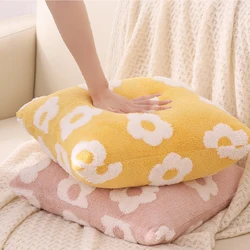 1pc flower Pillowcase Light Luxury Pillowcase BackrestCushion Couple Pillow Living Room Sofa home decoration 18*18inch