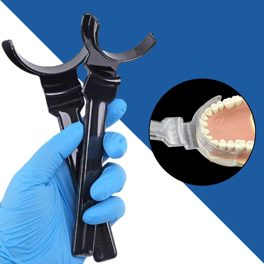 

Upper and Lower Lip Retractor Double Head Lip Retractor Intraoral Cheek Mouth Opener Orthodontic Dental Tools