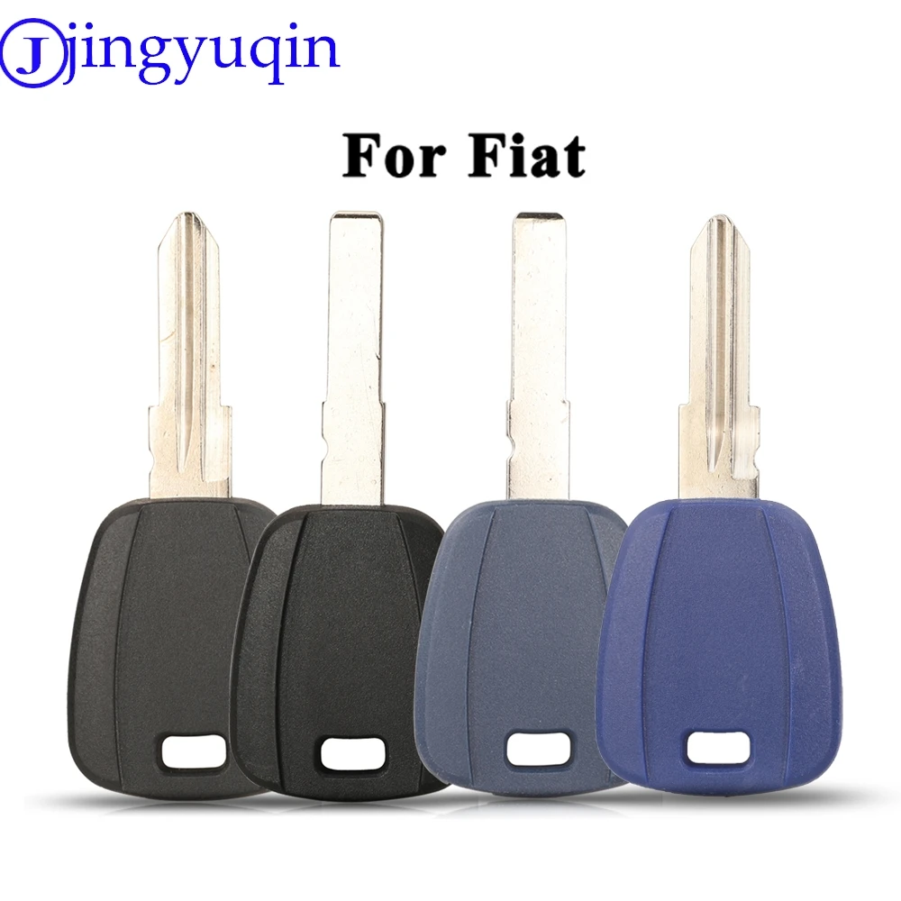 Jingyuqin Replacement straight-handle secondary key case blank blade for Fiat 500 Ducato transponder key uncut SIP22/GT15R blade