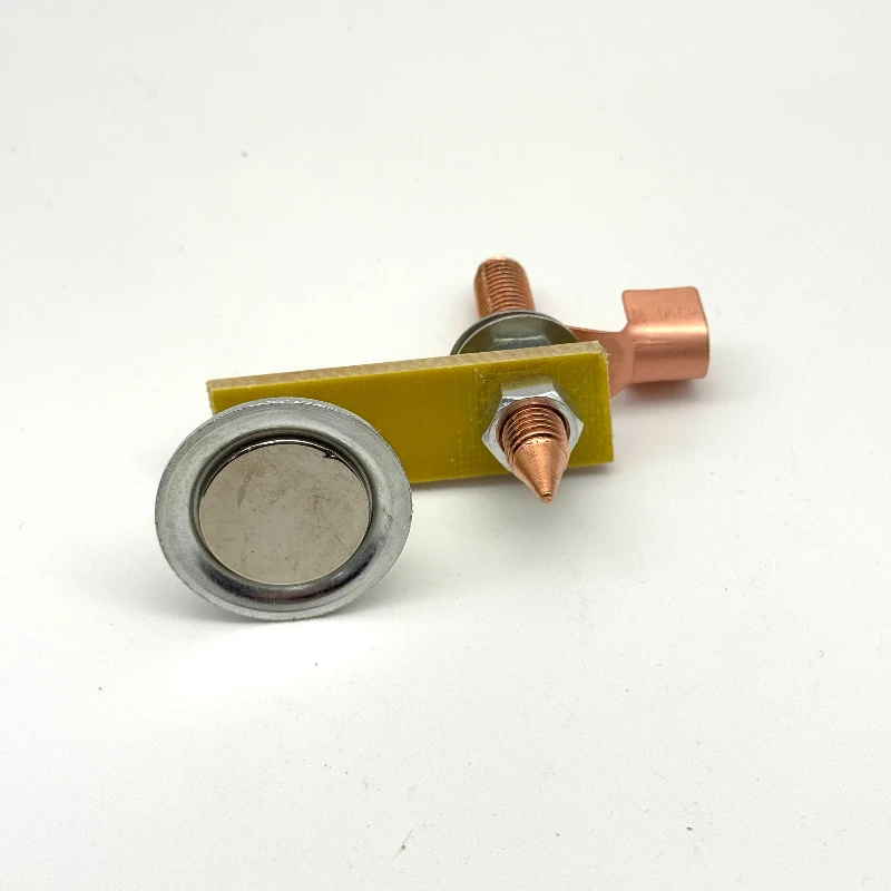 Magnet Head Magnetic Welding Fix Ground Clamp Single/Double Strong Magnetic Welding Support for Electric Welding Ground