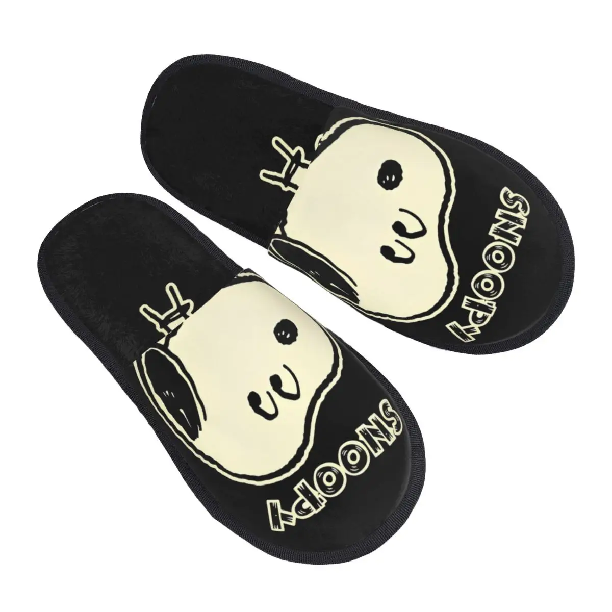 Snoopy Peanuts Slippers for Woman Man Home Shoes Plush Indoor Slippers