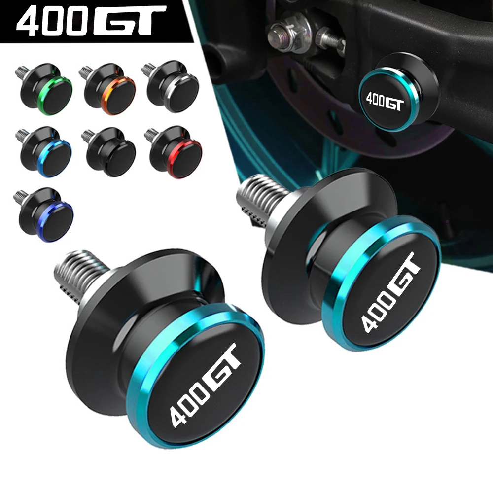 

Motorcycle CNC Alumiunm Swingarm Sliders Spools CF MOTO 10MM Accessories For CFMOTO 400GT 400 GT 400gt 2019 2020 2021 2022 2023