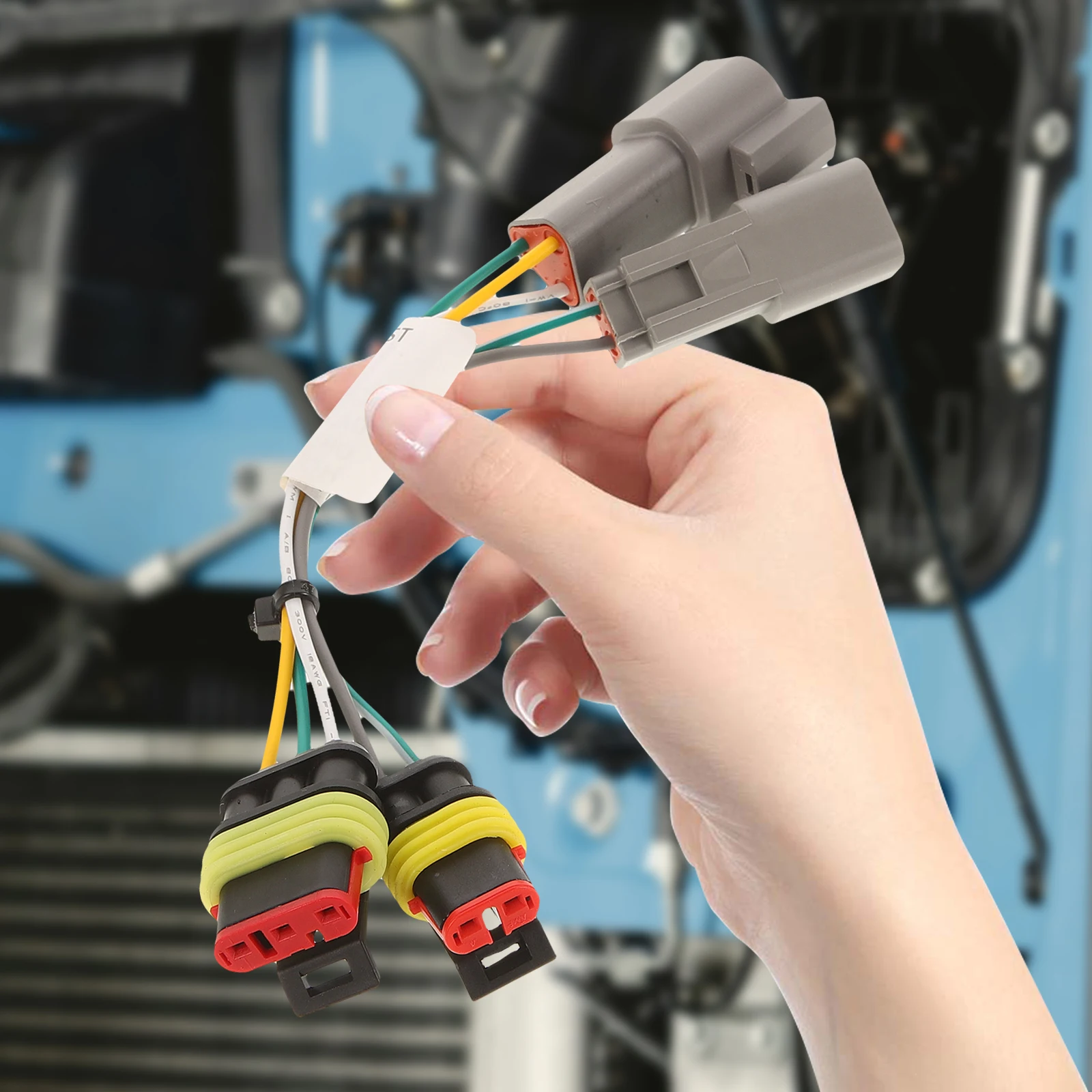 

Golf Cart Voltage Divider Cable Heavy Duty Plastic Copper Easy Install No Tools Stable Power Output For Electrical System