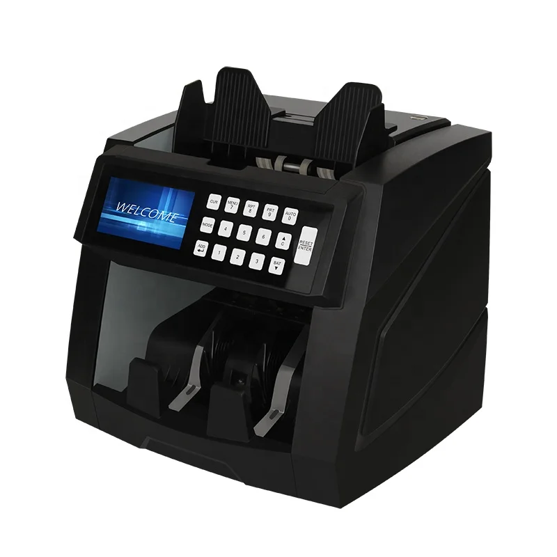 Bank Grade One Pocket 2 CIS Value Counting Machine,banknote Value Sorting Machine,denomination Counters