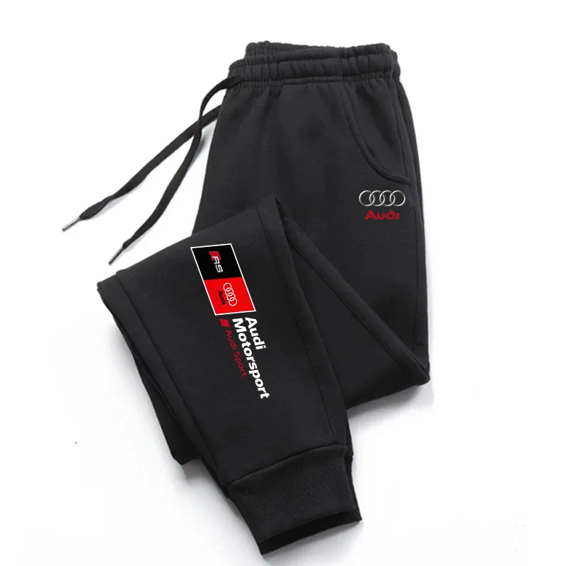 

Audi RS Racing Solid Color Men's Sport Pants, fashionable for autumn and winter, popular design men's clothing in 2026