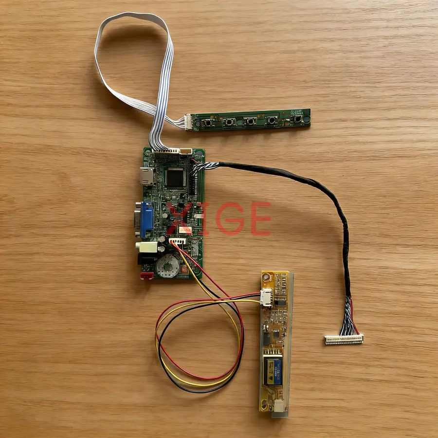 

Плата контроллера привода ЖК-дисплея подходит для QD15TL04 QD15TL01 QD15TL02 QD15TL03 1280x800 1-CCFL VGA + HDMI 30-контактный LVDS 1280*800 комплект DIY