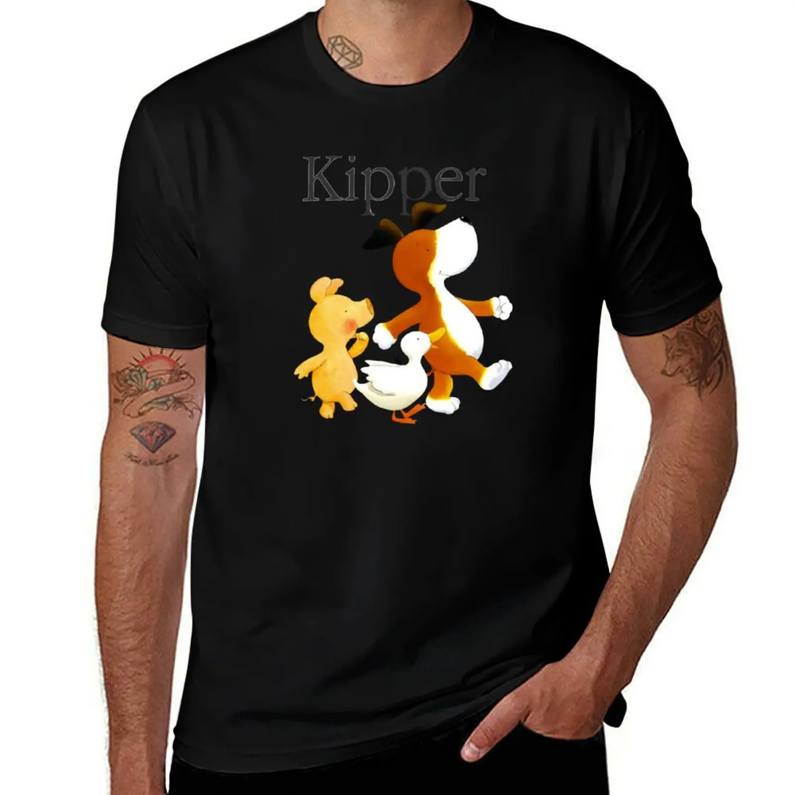 Kipper the dog T-Shirt Lightweight Print T-Shirt