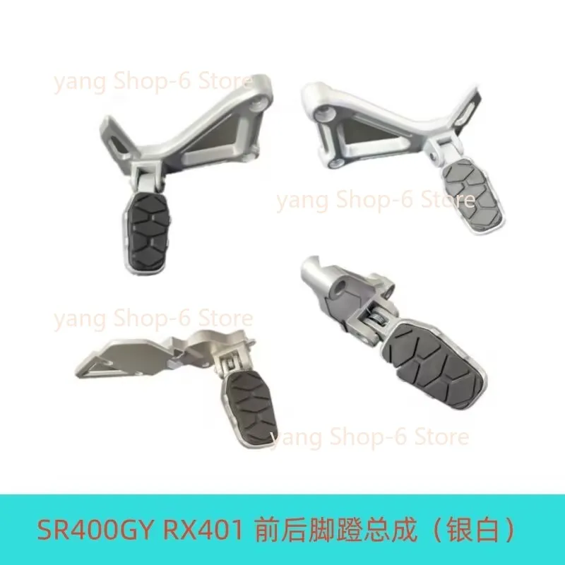 

Pedal Foot Rest Peg Bracket Footrest Footpeg Fit for ZongShen Cyclone RX401 SR400GY-2C SR 400GY-2C Motorcycle Parts