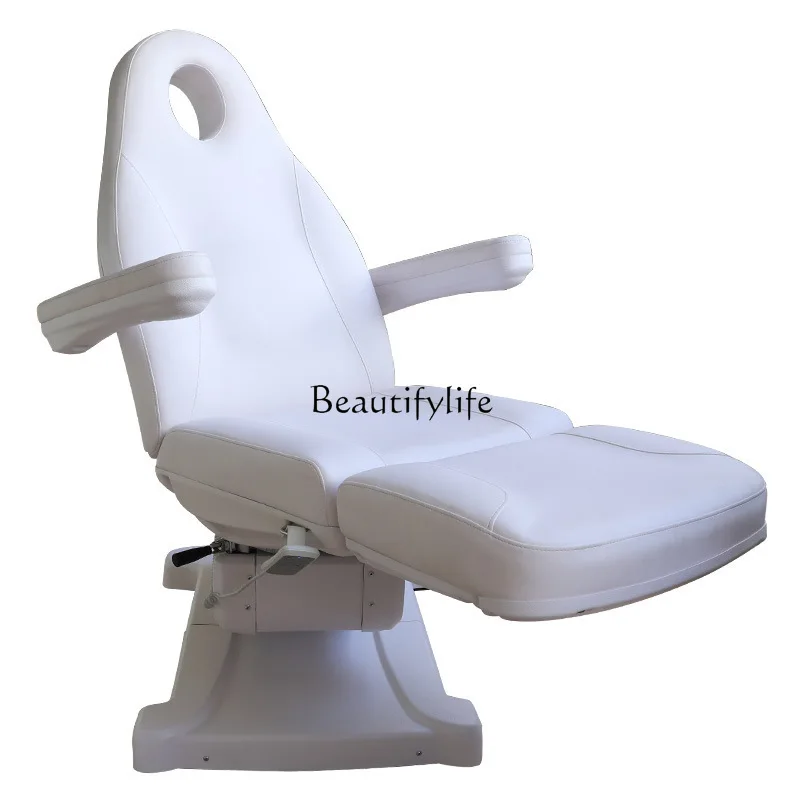 88.Electric lift beauty tattoo bed multi-function adjustment can be rotated