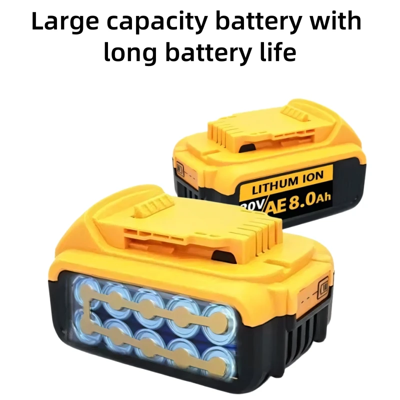 

18V/20 Volt MAX DCB203 Lithium Battery ReplacementFor Dewalt 18V DCB184 DCB200 DCB182 DCB180 DCB181 DCB182 DCB201 DCB206