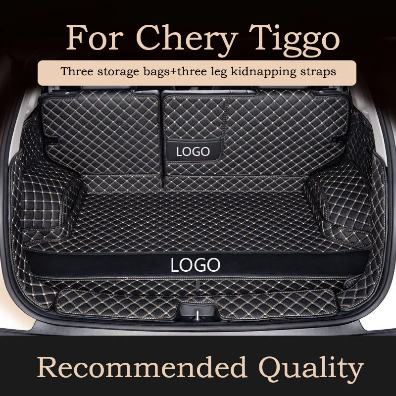 Car Trunk Mat For Chery Tiggo 8 Pro 7-Seat 2022 2023 2024 Custom Car Accessories Auto Interior Decoration