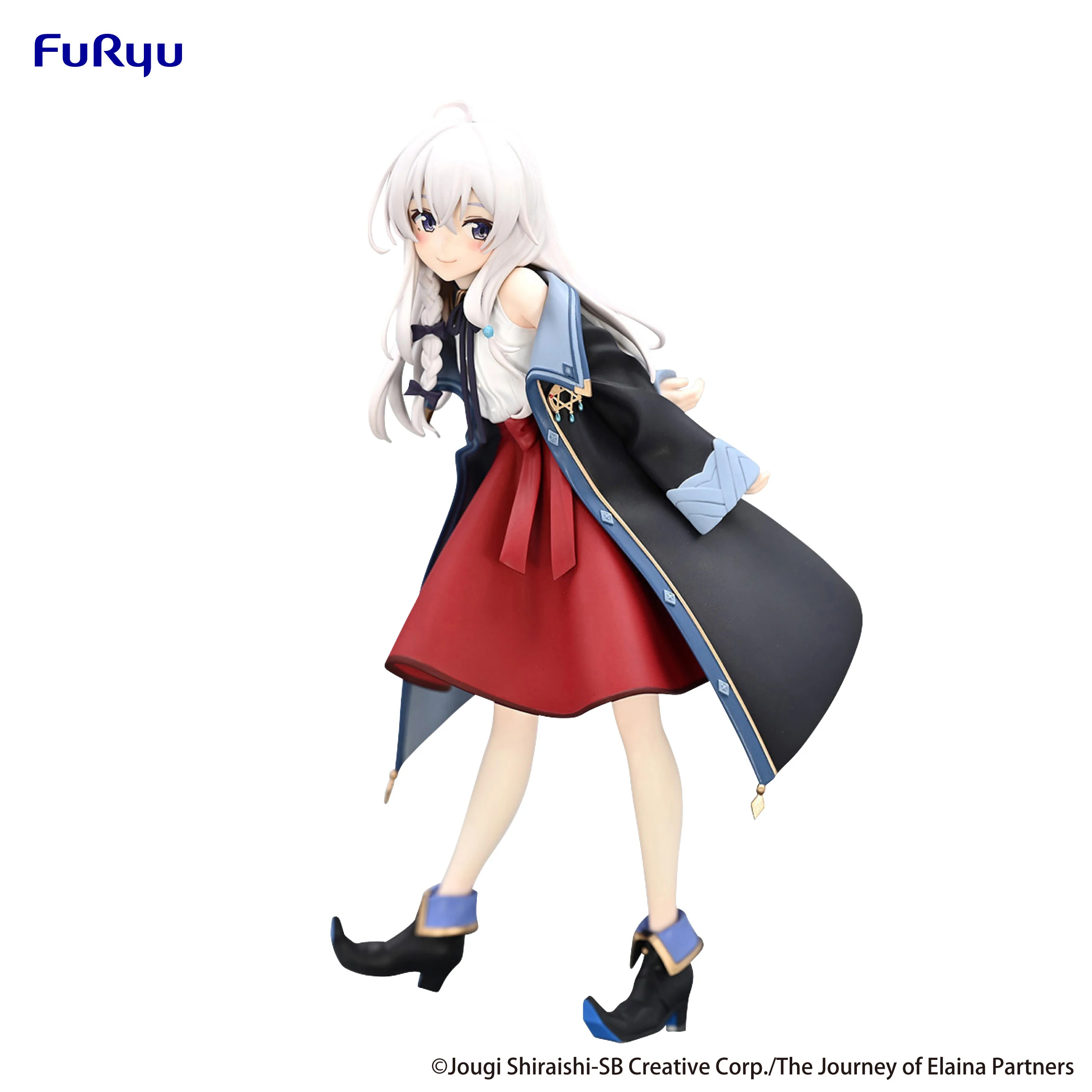 FuRyu The Journey of Elaina Anime Elaina Trio-Try-iT Figure Action Figures Model Figurine Original Collection Toys