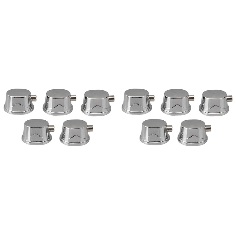 10PCS Silver Alloy Drum Kit Rectangular Claw Hook Lug Single End Drum Percussion Accessory Replacement Parts