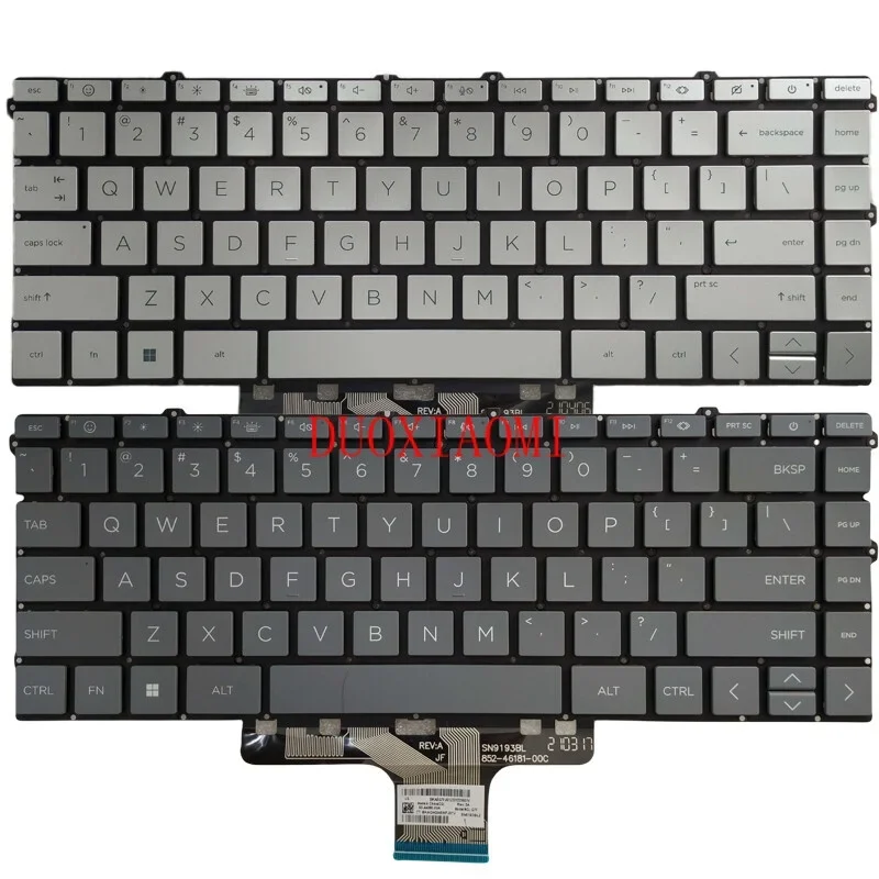 

Клавиатура US для HP ENVY x360 15-EW 15-ew0000 15t-ew000 15-ew0013dx 15-ew0023dx