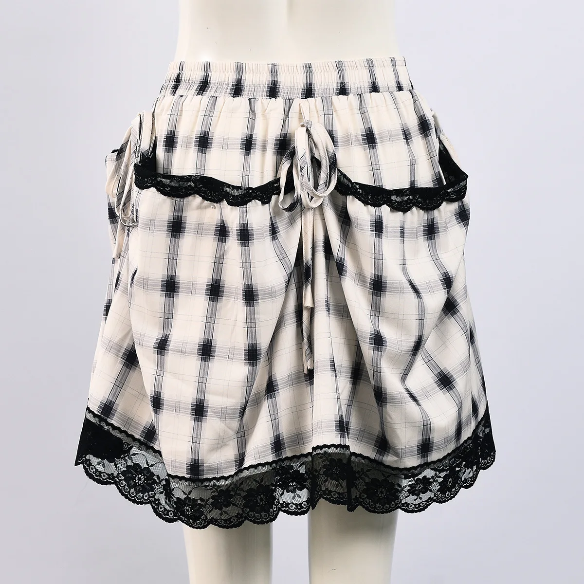 Harajuku Short Skirt New Korean Women High Waist School Girl Pleated Plaid Sexy Mini Skirts Preppy Style Falda Sexy Mujer