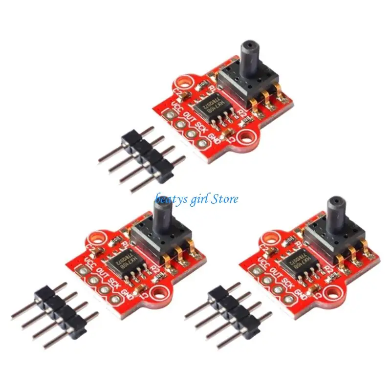 C7AB Digital Barometric Pressure Sensors Module 0 To 40KPa Liquid Water Levels Controller Board for Air Pressure Monitoring