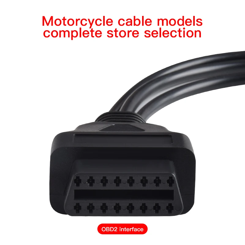 Диагностический кабель Canbus 3 в 1 для мотоцикла Yamaha 3pin/4pin Honda 6pin OBD