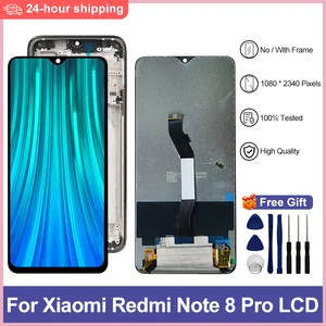 Pilihan untuk Xiaomi Redmi Note 8 Pro Tampilan Digitizer Layar Sentuh Suku Cadang Pengganti untuk Redmi Note 8 Pro LCD M1906G7I M1906G7G 10 tampilan iphone 8 penjualan terbaik - №