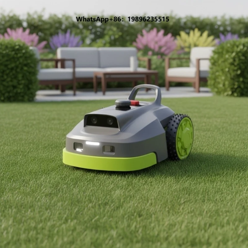 Fully Automatic Intelligent Electric 2-Stroke Industrial Grade Remote Control Robot Lawn Mower Self-Propelled Slope Mower