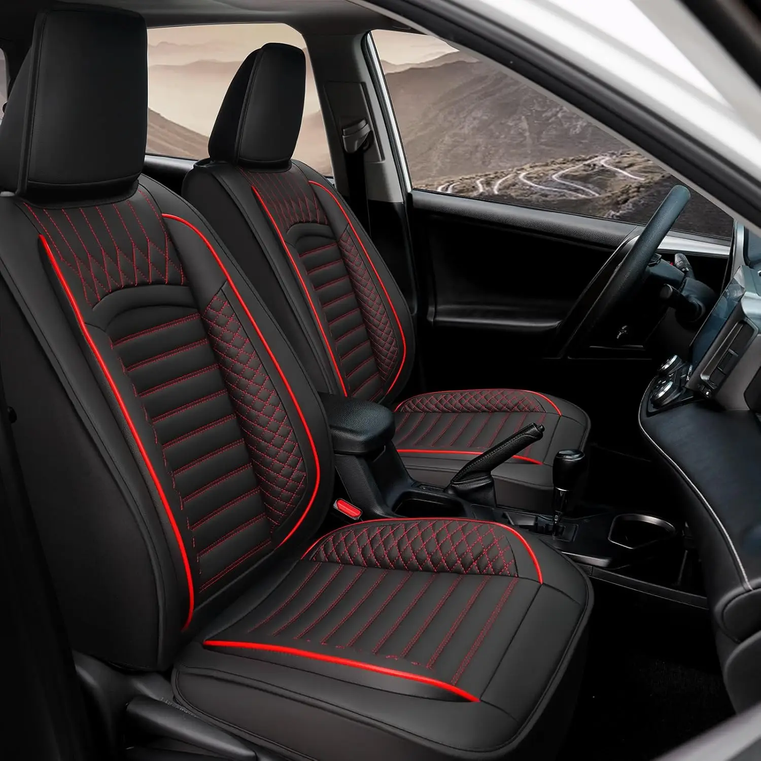 

Car seat Covers Compatible with Toyota RAV4 2013-2018 LE,XLE,SE,Premium, Limited,Adventure,Automotive Cushion Protector Replacem