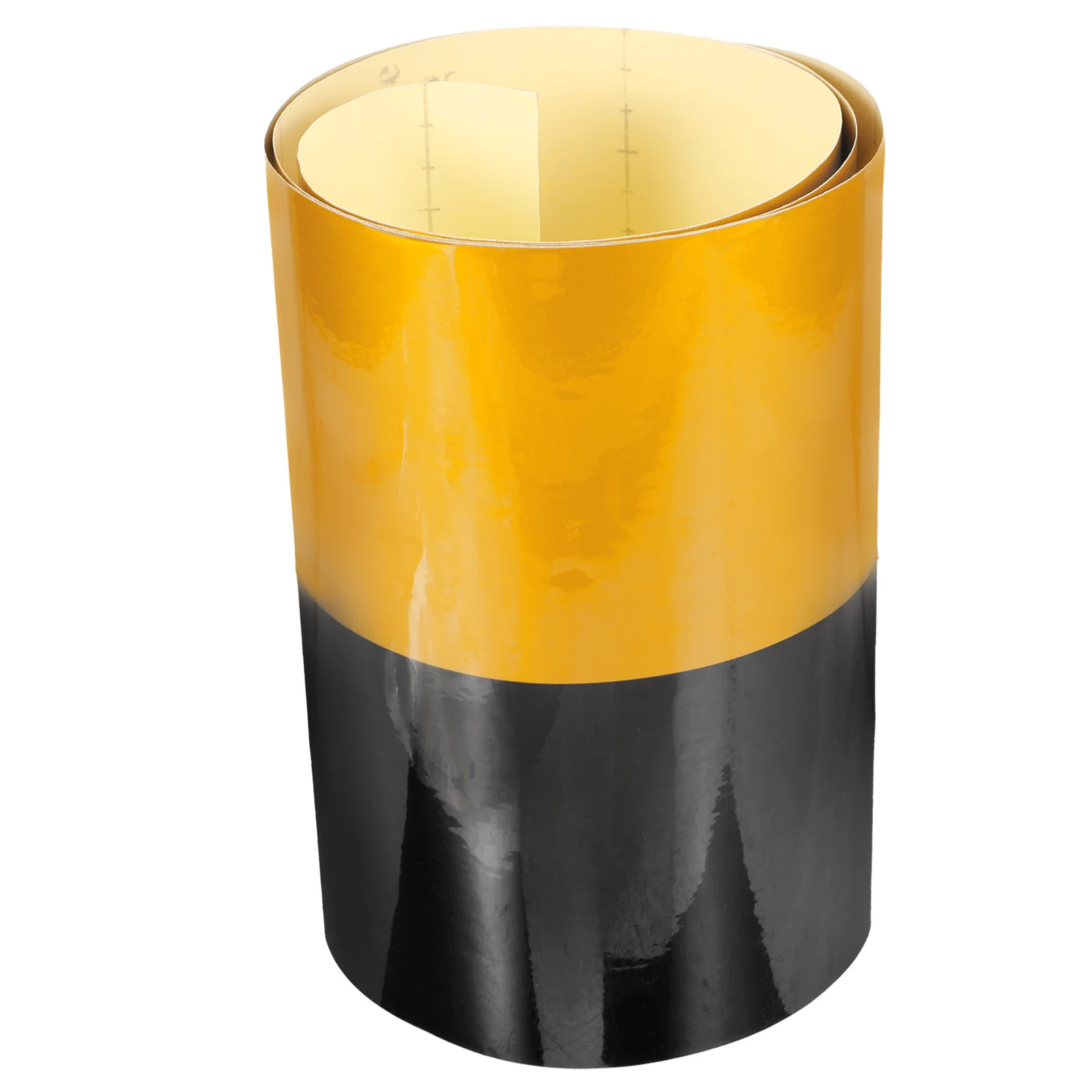 1 لفة شريط عاكس مقاوم للماء متين لعلامات الممر المشاركات المقطورات شريط تحذير السلامة في الهواء الطلق شريط عاكس لـ #4