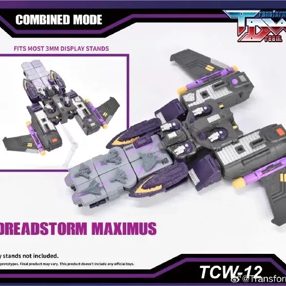 Kit de Acessórios Tidal Wave Tdw Tcw12 Titan Class Transformável Mini Mecha Tidal Wave