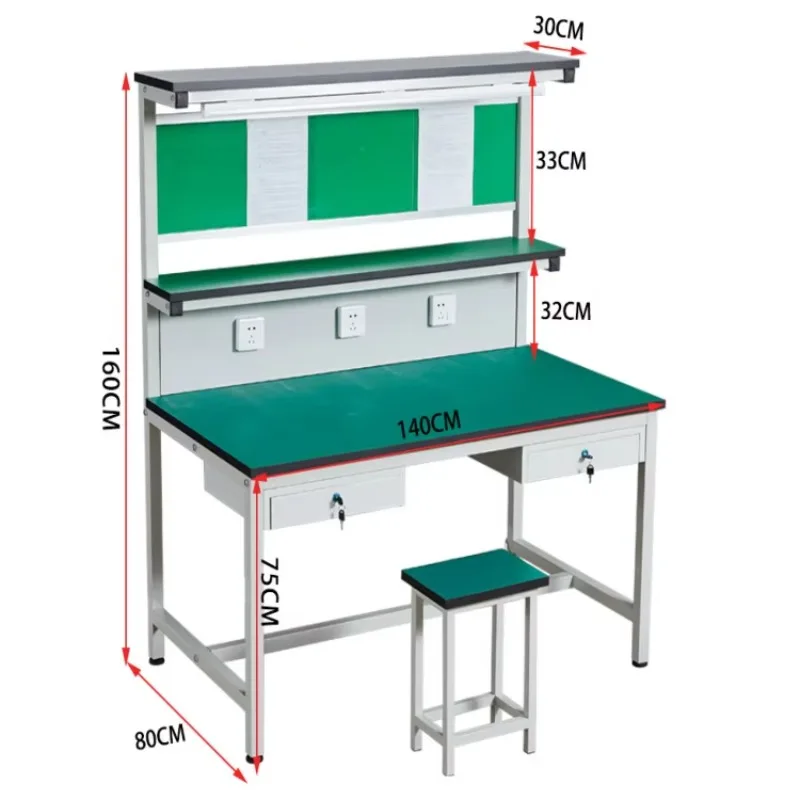 

Lab Furniture Workbench Electronic Laboratory Table Anti-static Wall Bench