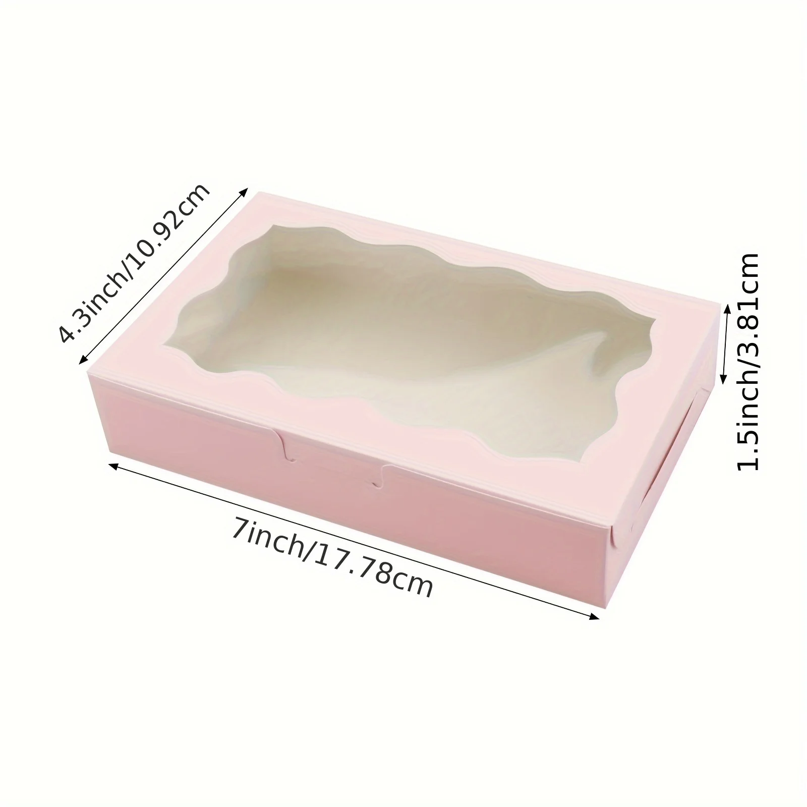 30er-Geschenkboxen mit Fenstern, elegante Geschenkboxen, verwendet für Hochzeiten, Geburtstage, Abschlussfeiern, Geschenkverpackungen für Urlaubspartys – Detail 5