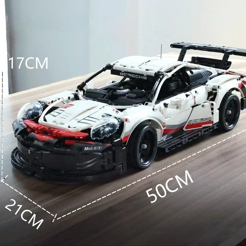 New 1580 Pcs Technical Classic Super Racing Car Building Blocks Model Bricks Vehicl Toy For Kids Birthday Boys Gift Compatible