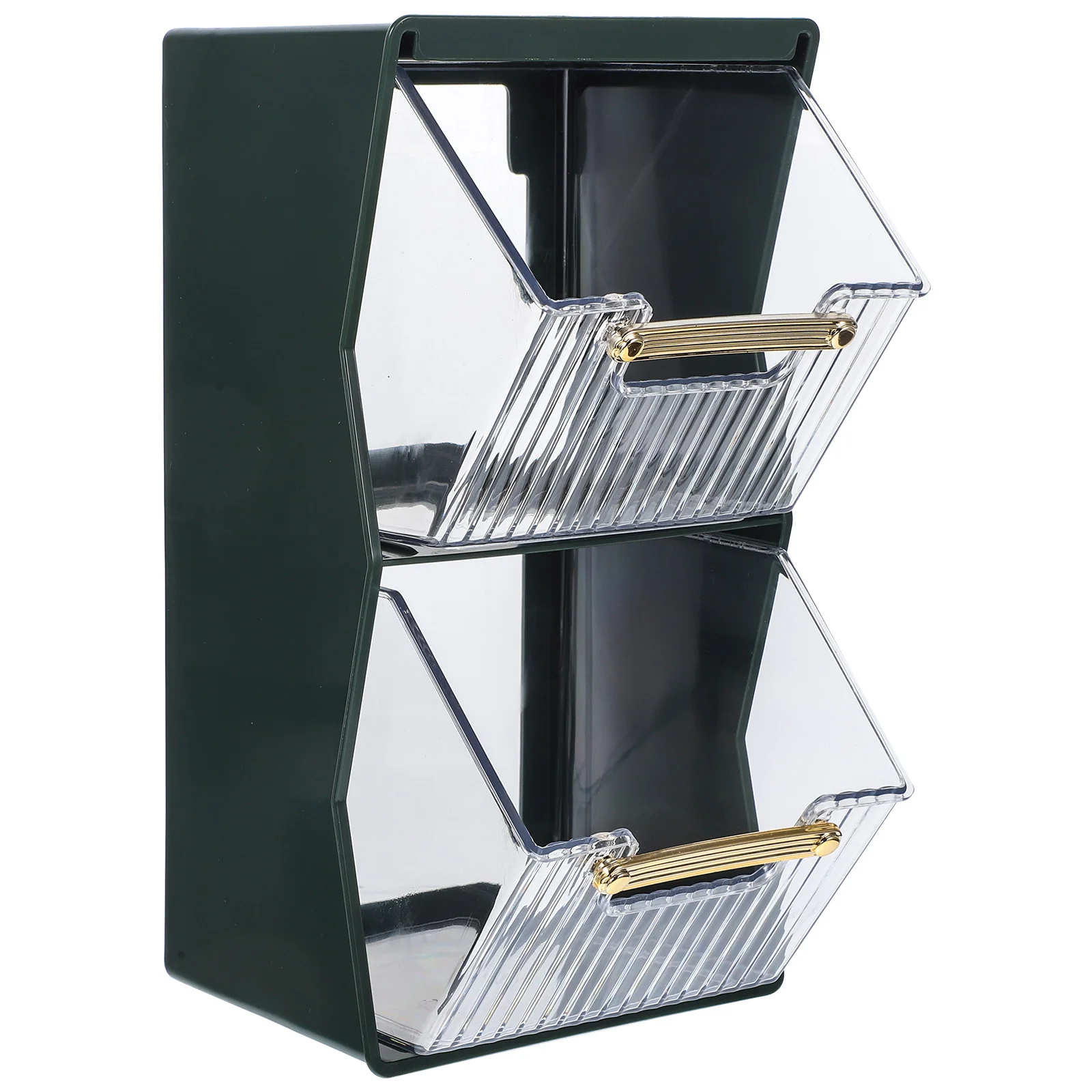 

Tea Bag Holder Double-Layer Coffee Bag Organizer Sugar Storage Case for Kitchen Office Tea Rack Sugar Bags Stand