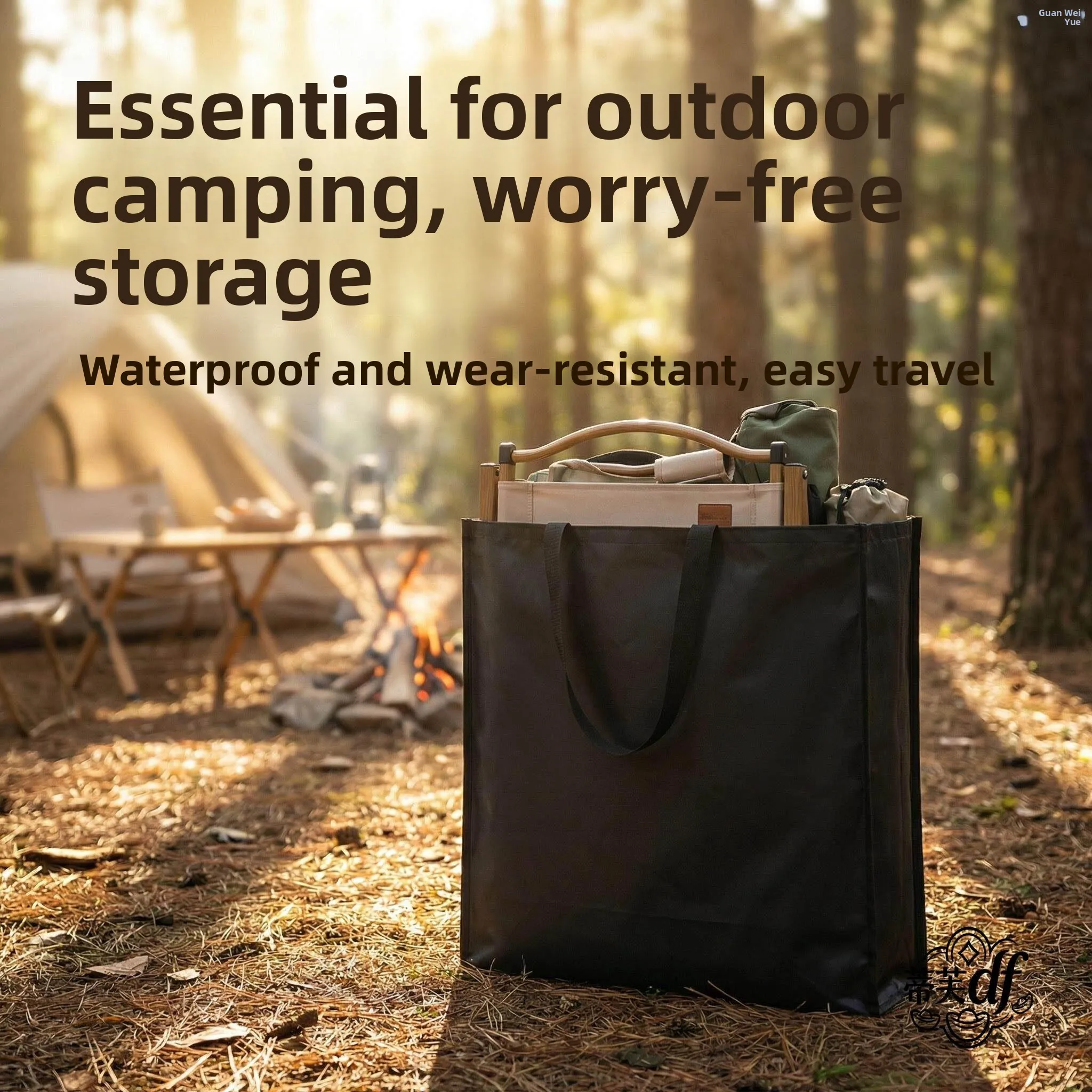 thickened-waterproof-oxford-cloth-chair-storage-bag-outdoor-camping-lounger-special-bag-zipper-pocket-portable-travel-organizer