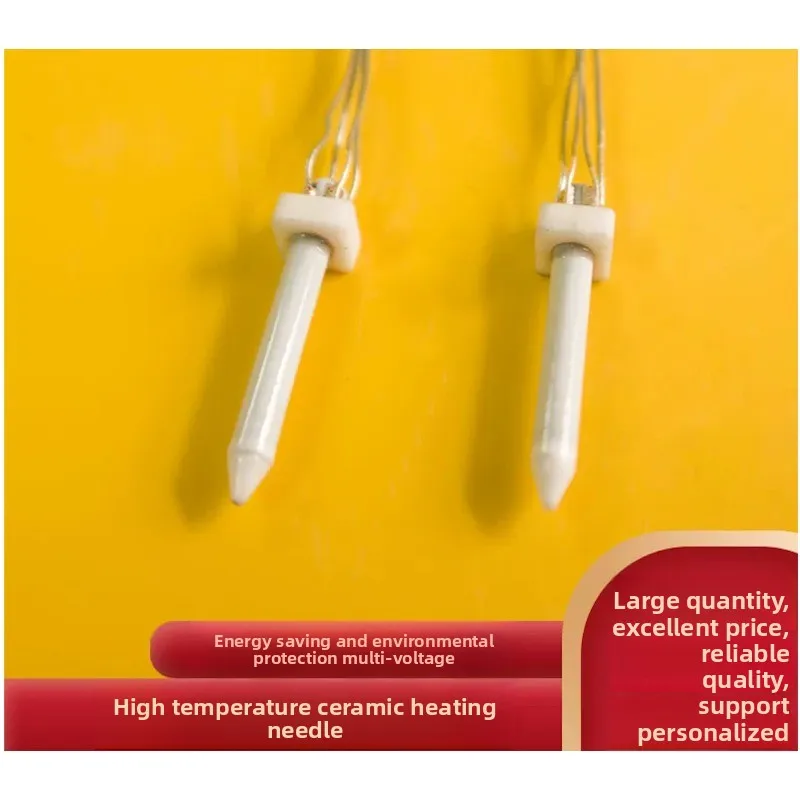 Ceramic Heating Pin 2.15*19mm Tip Heater Rod Pointed Ceramic Heating Rod Custom