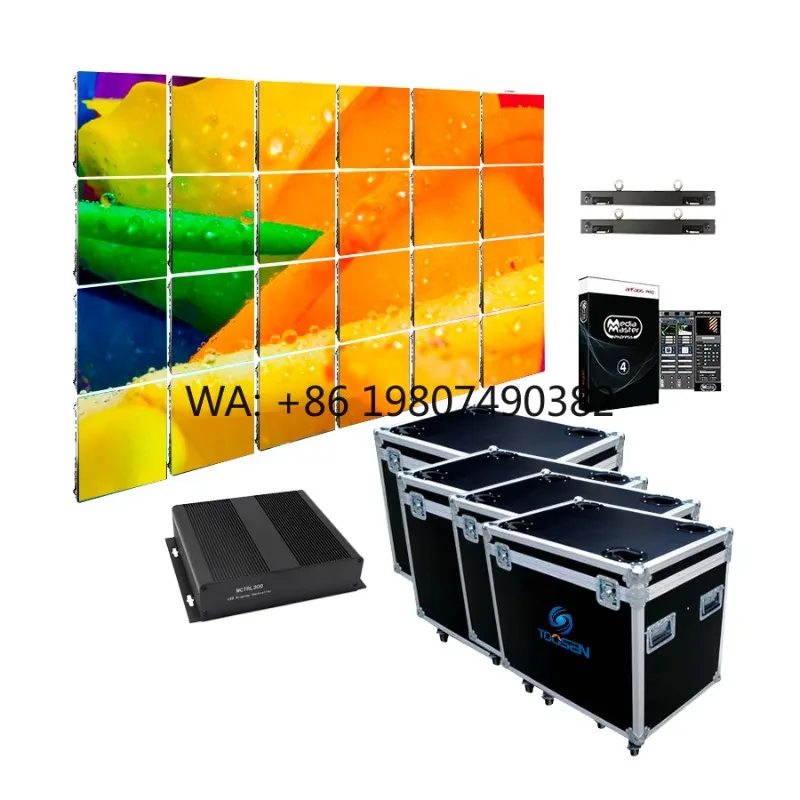 

P1.9 P2.6 P2.9 P3.9 Giant LED Display Panel Indoor Outdoor HD Video Wall Screen For Stage Animation Commercial Show